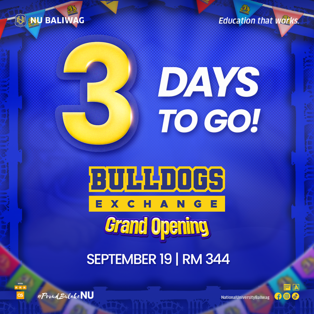 3days to go